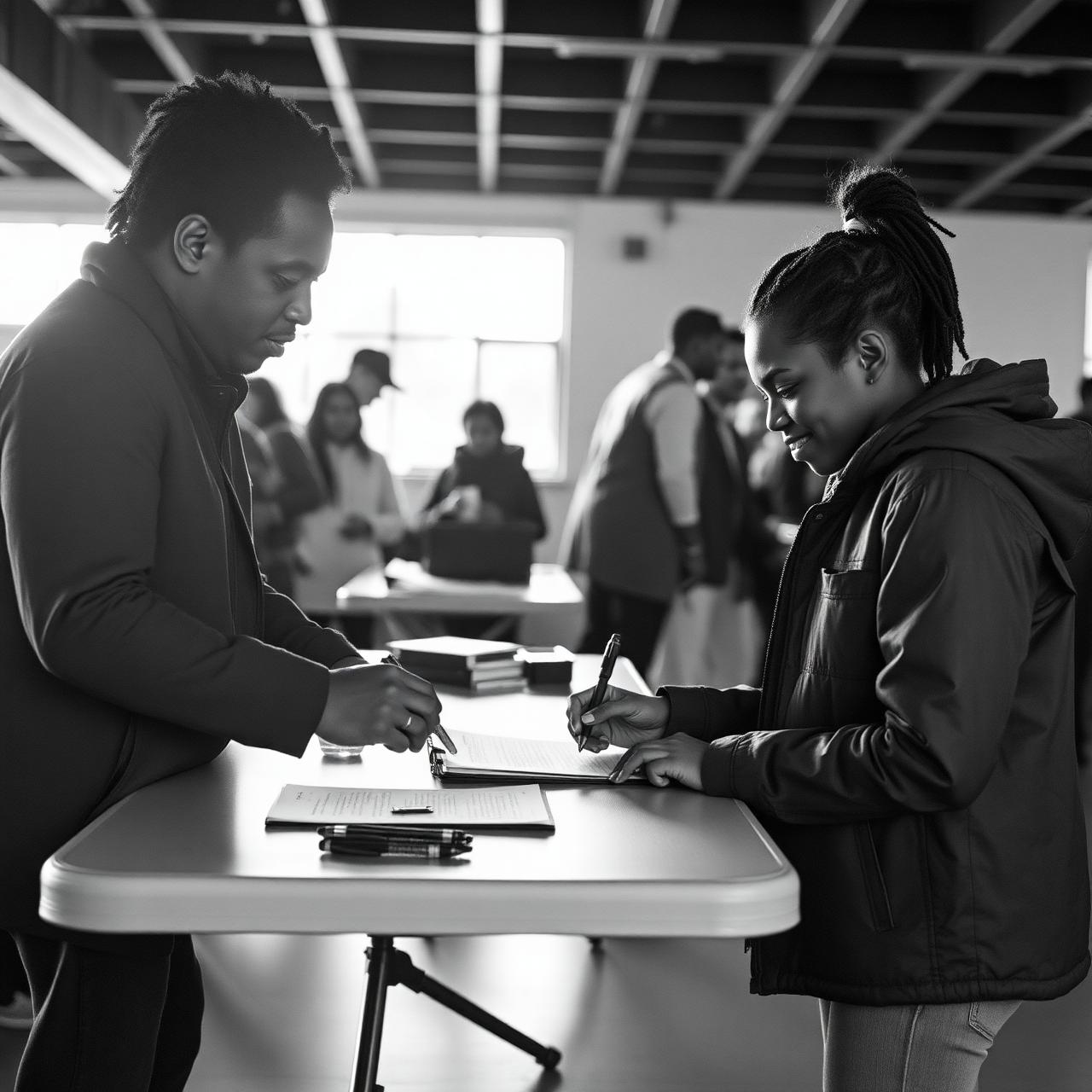 Community organizers meeting